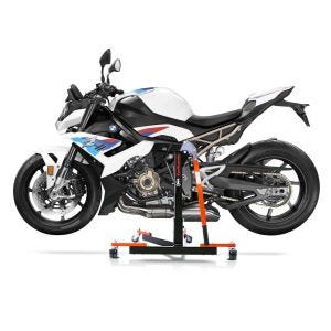 Chariot de Déplacement compatible avec BMW S 1000 R 21-25 orange - Idéal pour Garage, 300 kg