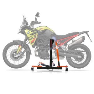 Lève moto centrale compatible avec BMW F 900 GS/ Adventure 24-25 orange ConStands Power-Evo