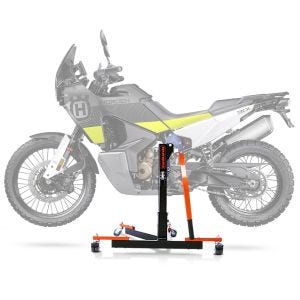 Lève moto centrale compatible avec Husqvarna Norden 901 21-25 orange ConStands Power-Evo