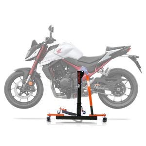 Lève moto centrale compatible avec Honda Hornet 750 23-25 orange ConStands Power-Evo