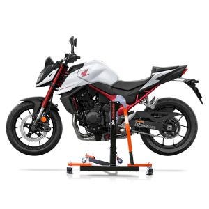 Chariot de Déplacement compatible avec Honda Hornet 750 23-25 orange - Idéal pour Garage, 300 kg