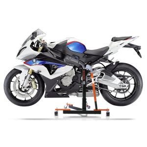 Chariot de Déplacement compatible avec BMW S 1000 RR 09-13 orange - Idéal pour Garage, 300 kg