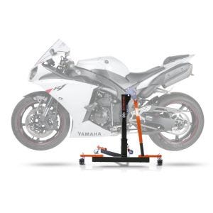 Lève moto centrale compatible avec Yamaha YZF-R1 07-14 orange ConStands Power-Evo
