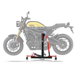 Lève moto centrale compatible avec Yamaha XSR 900 16-21 rouge ConStands Power-Evo