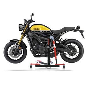 Chariot de Déplacement compatible avec Yamaha XSR 900 16-21 rouge - Idéal pour Garage, 300 kg