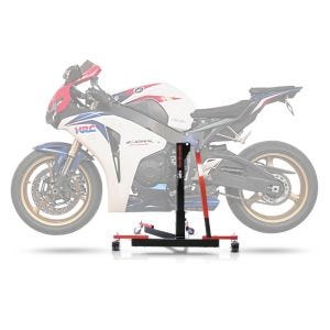 Lève moto centrale compatible avec Honda CBR 1000 RR Fireblade 08-16 rouge ConStands Power-Evo