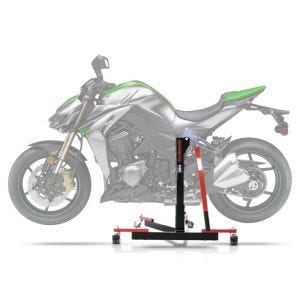 Lève moto centrale compatible avec Kawasaki Z 1000 14-20 rouge ConStands Power-Evo