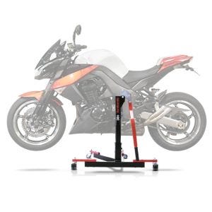 Lève moto centrale compatible avec Kawasaki Z 1000 10-13 rouge ConStands Power-Evo