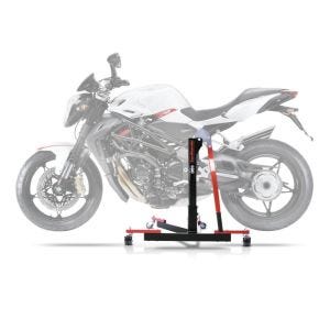 Lève moto centrale compatible avec MV Agusta Brutale 1090 / R / RR 10-18 rouge ConStands Power-Evo