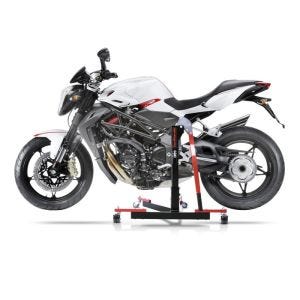 Chariot de Déplacement compatible avec MV Agusta Brutale 750 01-05 rouge - Idéal pour Garage, 300 kg