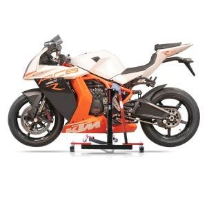 Chariot de Déplacement compatible avec KTM 1190 RC8 / R 08-15 rouge - Idéal pour Garage, 300 kg