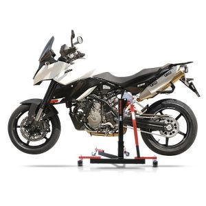 Chariot de Déplacement compatible avec KTM 990 Supermoto SM T 09-12 rouge - Idéal pour Garage, 300 kg