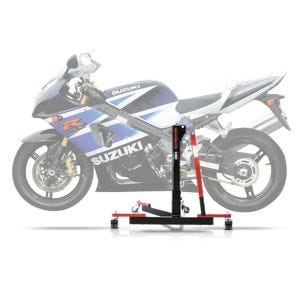 Lève moto centrale compatible avec Suzuki GSX-R 1000 03-04 rouge ConStands Power-Evo
