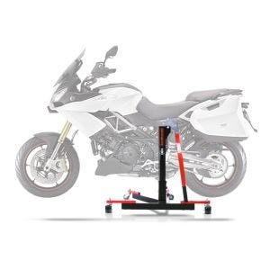 Lève moto centrale compatible avec Aprilia Caponord 1200 13-16 rouge ConStands Power-Evo