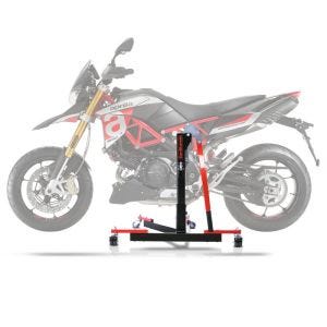 Lève moto centrale compatible avec Aprilia Dorsoduro 900 17-20 rouge ConStands Power-Evo