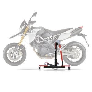 Lève moto centrale compatible avec Aprilia Dorsoduro 750 08-16 rouge ConStands Power-Evo