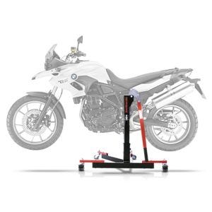 Lève moto centrale compatible avec BMW F 700 GS 13-17 rouge ConStands Power-Evo