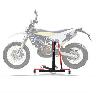 Lève moto centrale compatible avec Husqvarna 701 Enduro 16-24 rouge ConStands Power-Evo