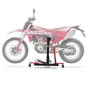 Lève moto centrale compatible avec Gas Gas ES 700 22-24 rouge ConStands Power-Evo