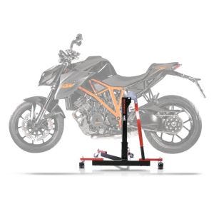 Lève moto centrale compatible avec KTM 1290 Super Duke / R 17-19 rouge ConStands Power-Evo