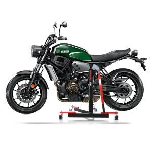 Chariot de Déplacement compatible avec Yamaha XSR 700 16-25 rouge - Idéal pour Garage, 300 kg