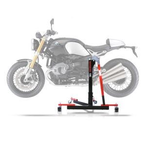 Lève moto centrale compatible avec BMW R NineT Pure 17-23 rouge ConStands Power-Evo
