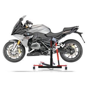 Chariot de Déplacement compatible avec BMW R 1200 RS 15-18 rouge - Idéal pour Garage, 300 kg