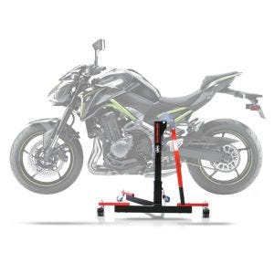 Lève moto centrale compatible avec Kawasaki Z 900 17-25 rouge ConStands Power-Evo