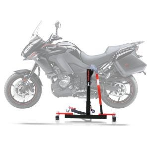 Lève moto centrale compatible avec Kawasaki Versys 1000 12-24 rouge ConStands Power-Evo