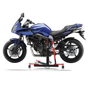 Chariot de Déplacement compatible avec Yamaha FZ6 / Fazer / S2 04-10 rouge - Idéal pour Garage, 300 kg