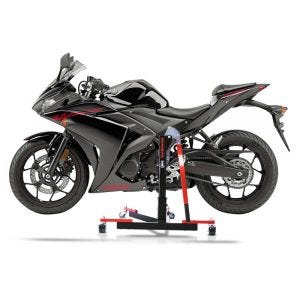 Chariot de Déplacement compatible avec Yamaha YZF-R3 15-18 rouge - Idéal pour Garage, 300 kg