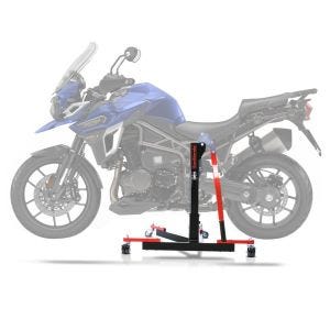 Lève moto centrale compatible avec Triumph Tiger Explorer / XC / XR 12-20 rouge ConStands Power-Evo NEW