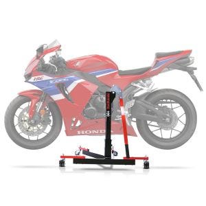 Lève moto centrale compatible avec Honda CBR 600 RR 24-25 rouge ConStands Power-Evo