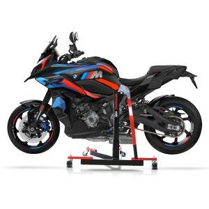 Chariot de Déplacement compatible avec BMW M 1000 XR 24-25 rouge - Idéal pour Garage, 300 kg
