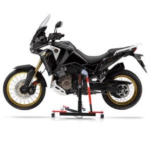 Chariot de Déplacement compatible avec Honda Africa Twin Adventure Sports 1100 20-25 rouge - Idéal pour Garage, 300 kg