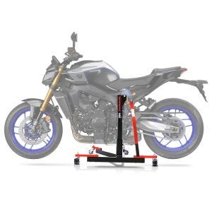 Lève moto centrale compatible avec Yamaha MT-09 / SP 24-25 rouge ConStands Power-Evo