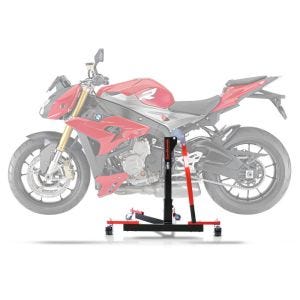 Lève moto centrale compatible avec BMW S 1000 R 17-20 rouge ConStands Power-Evo
