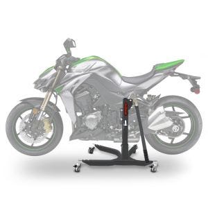 Lève moto centrale compatible avec Kawasaki Z 1000 14-20 gris ConStands Power-Classic