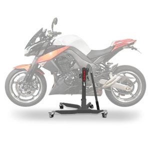 Lève moto centrale compatible avec Kawasaki Z 1000 10-13 gris ConStands Power-Classic