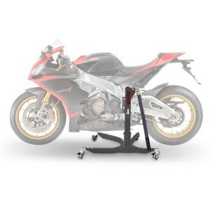 Lève moto centrale compatible avec Aprilia RSV4 09-14 gris ConStands Power-Classic