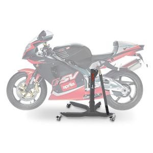 Lève moto centrale compatible avec Aprilia Tuono 1000 / R 02-05 gris ConStands Power-Classic