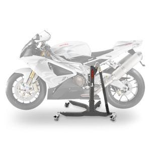 Lève moto centrale compatible avec Aprilia RSV 1000 R (Mille) 04-10 gris ConStands Power-Classic