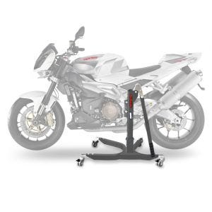 Lève moto centrale compatible avec Aprilia Tuono 1000 / R 06-11 gris ConStands Power-Classic