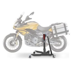 Lève moto centrale compatible avec Aprilia Caponord 1200 Rally 15-16 gris ConStands Power-Classic