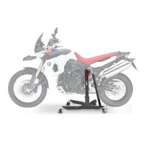 Lève moto centrale compatible avec BMW F 800 GS / Adventure 08-18 gris ConStands Power-Classic