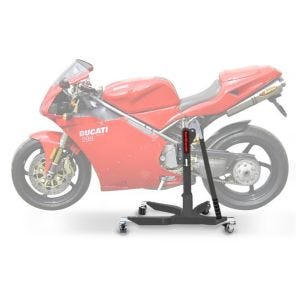 Lève moto centrale compatible avec Ducati 748 95-04 gris ConStands Power-Classic