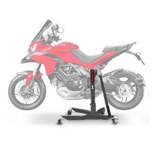 Lève moto centrale compatible avec Ducati Multistrada 1200 10-14 gris ConStands Power-Classic
