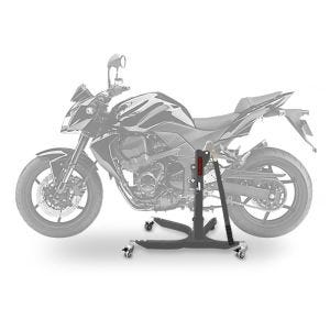 Lève moto centrale compatible avec Kawasaki Z 750 / R 07-12 gris ConStands Power-Classic