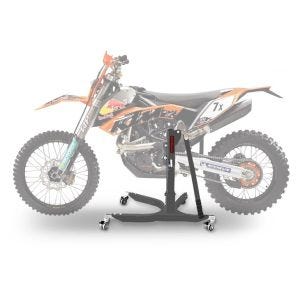 Lève moto centrale compatible avec KTM 690 Enduro / R 08-16 gris ConStands Power-Classic