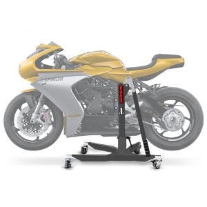 Lève moto centrale compatible avec MV Agusta Superveloce 800 / S 19-24 gris ConStands Power-Classic